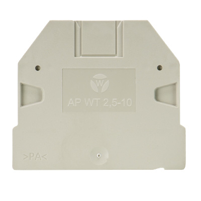 WT2.5-10 End Plate AP   Pac of 10