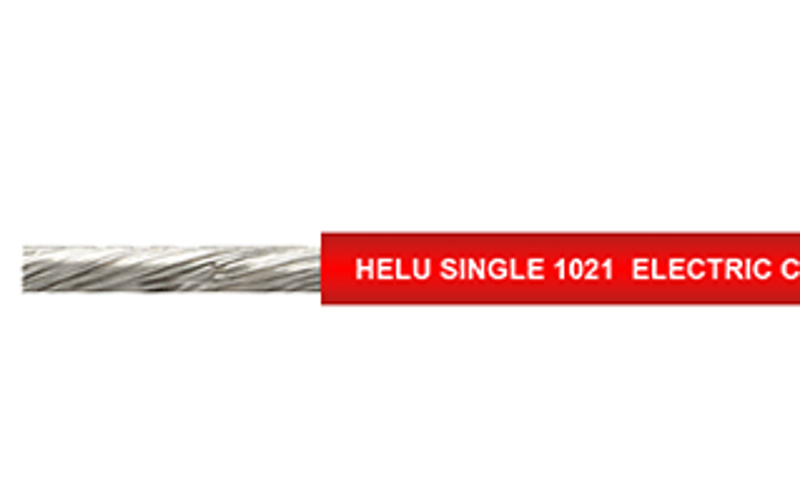Red building wire