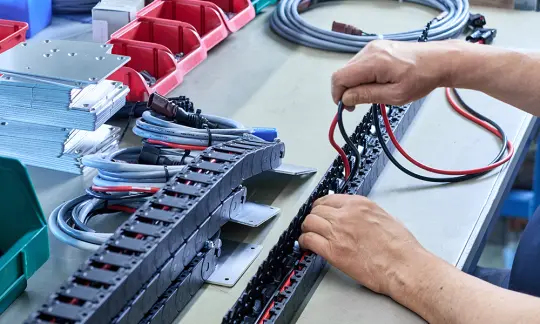 Cơ sở sản xuất xích cáp của HELU tại Erkrath