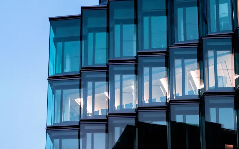 Window front of a buidling