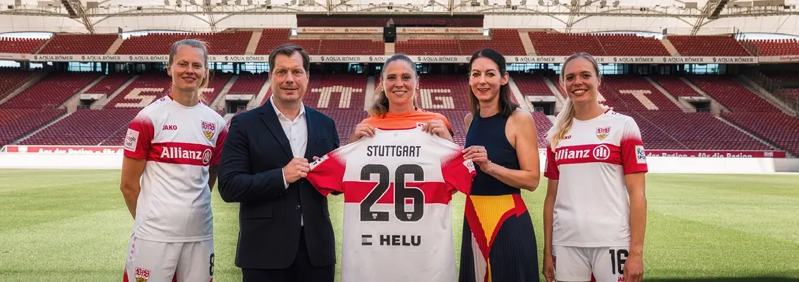 HELU wird Trikotrücken-Sponsor der VfB-Frauen