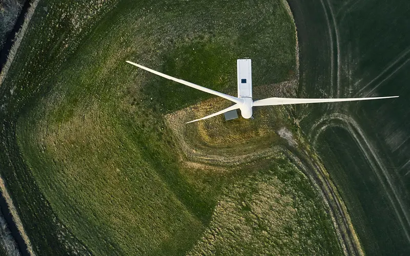 Wind Turbine from the top