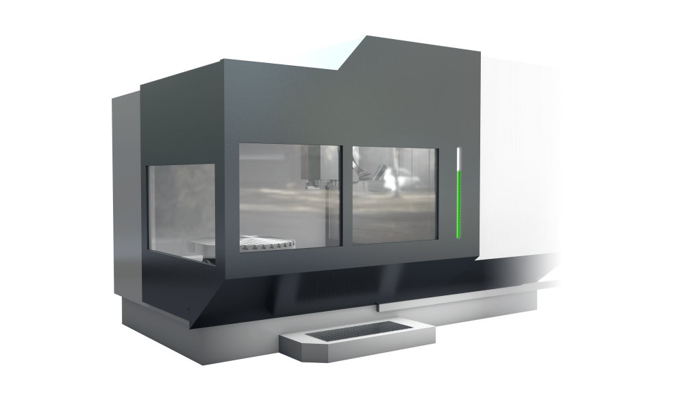 HELULIGHT Smart Process LED light with aluminum housing for industrial applications.
