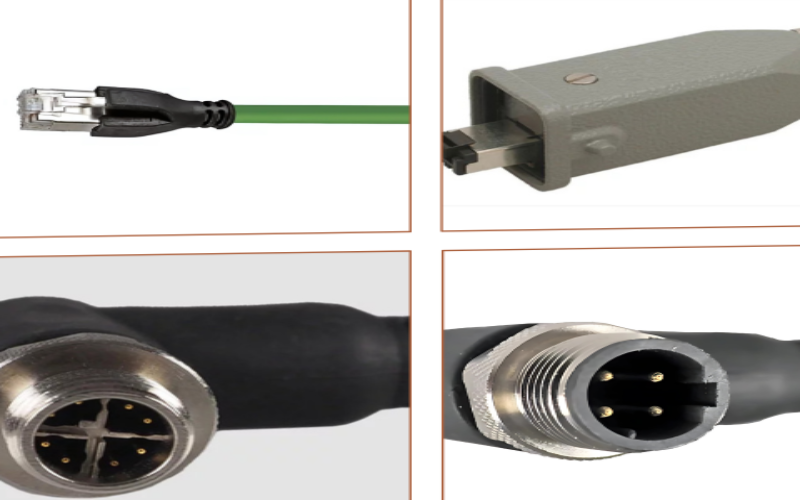 Robust pre-assembled Industrial Ethernet cables with shielded connectors for reliable, high-speed data transmission in harsh industrial environments.