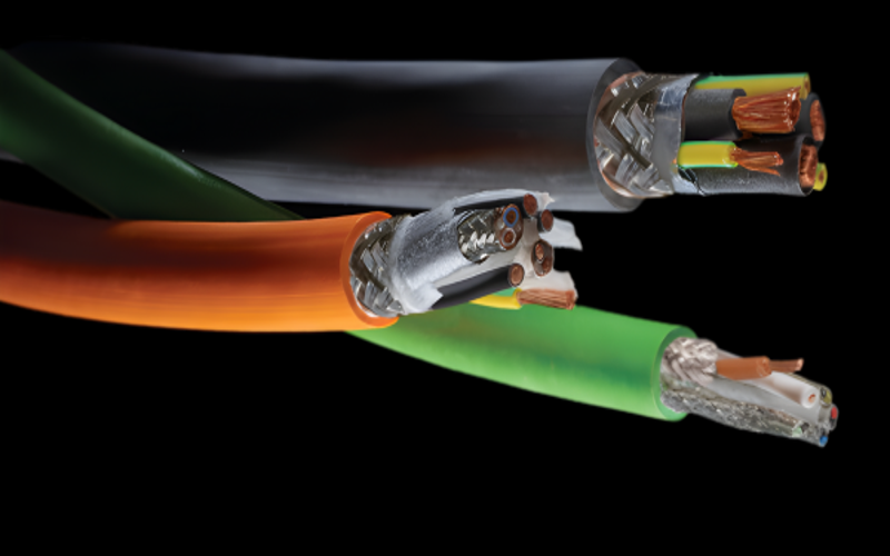 close-up of a manufacturing machine