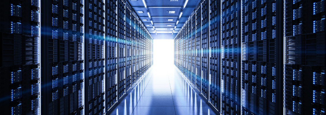 Data center with light