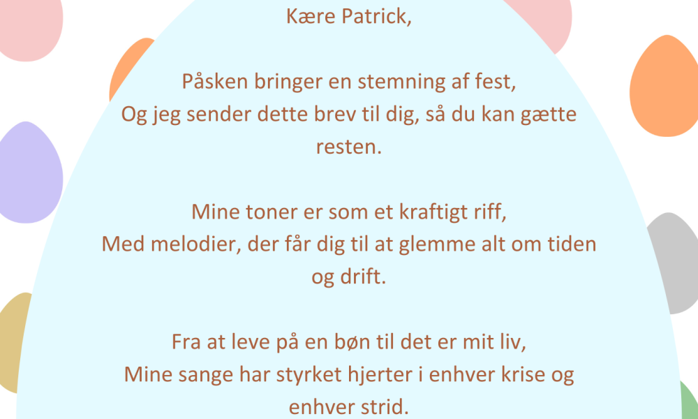 Gækkebrev Patrick 