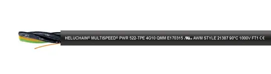 Heluchain-Multispeed-pwr-522-tpe on white ground