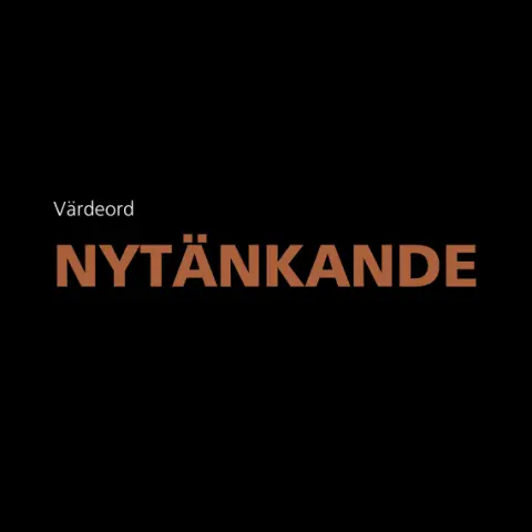 NYTÄNKANDE