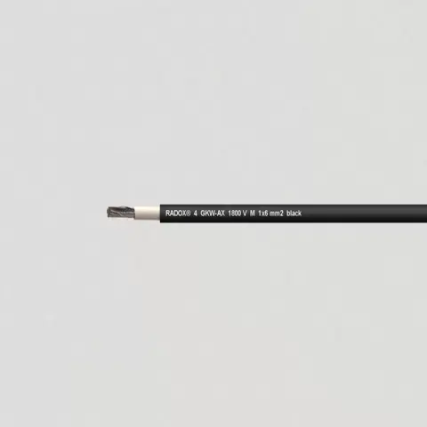 RADOX® 4 GKW-AX 1800V M svart 1 x 16 mm²