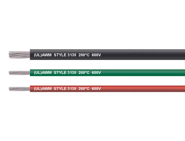 HELUKABEL® SINGLE CORE UL Style 3135 - silikon, 600 V, 200°C