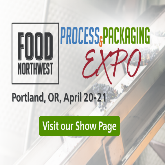 Join us Food Northwest Process & Packaging Expo in Portland, OR