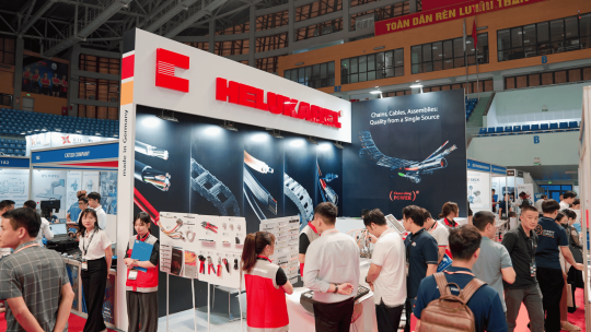 Gian hàng của HELUKABEL Việt Nam tại VIAF Bắc Giang 2025