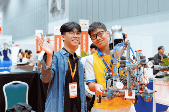 Robot của các đội tại MERC 2025