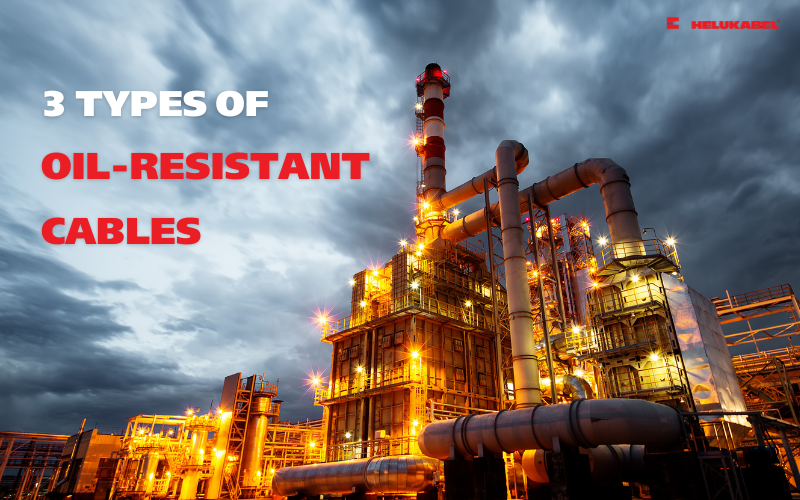 Cáp chịu dầu HELUKABEL dành cho các ngành công nghiệp