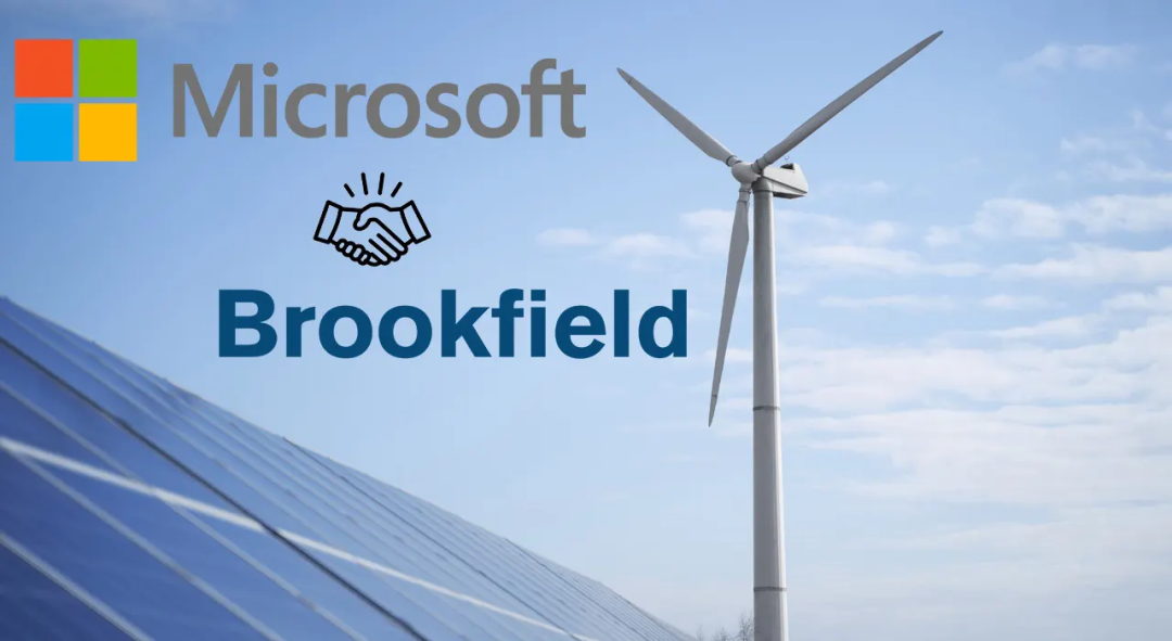 Microsoft and Brookfield join hands in the largest green energy deal in history