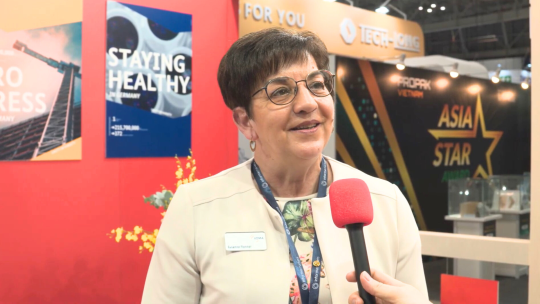 Bà Susanne Flenner (Market Research & Editorial Officer, VDMA)