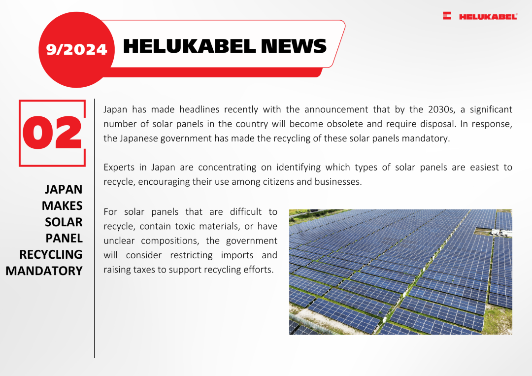 Japan makes solar panel recycling mandatory