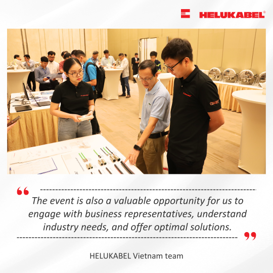 The event is also a valuable opportunity for us to engage with business representatives, understand industry needs, and offer optimal solutions.