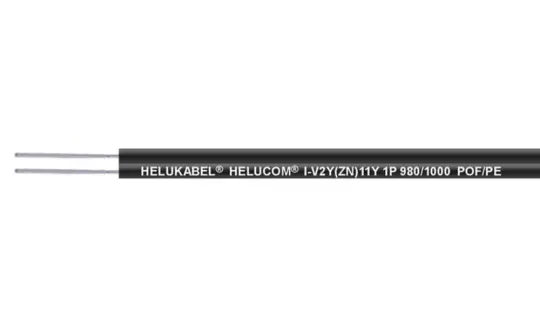  I-V2Y(ZN)11Y POF fiber optic cable