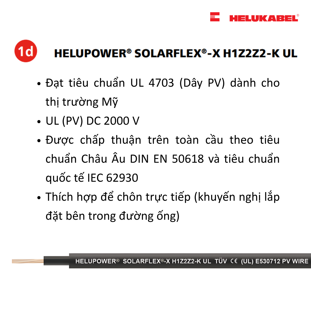 Bản đồ ứng dụng cáp DC SOLARFLEX® 4