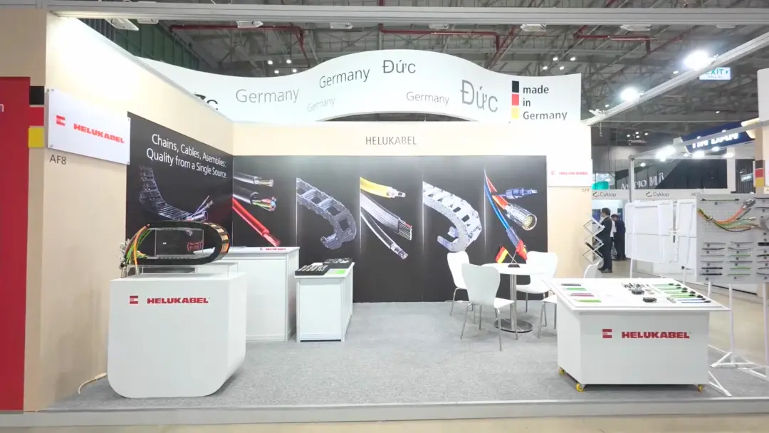 Booth của HELUKABEL Việt Nam tại ProPak Vietnam 2025