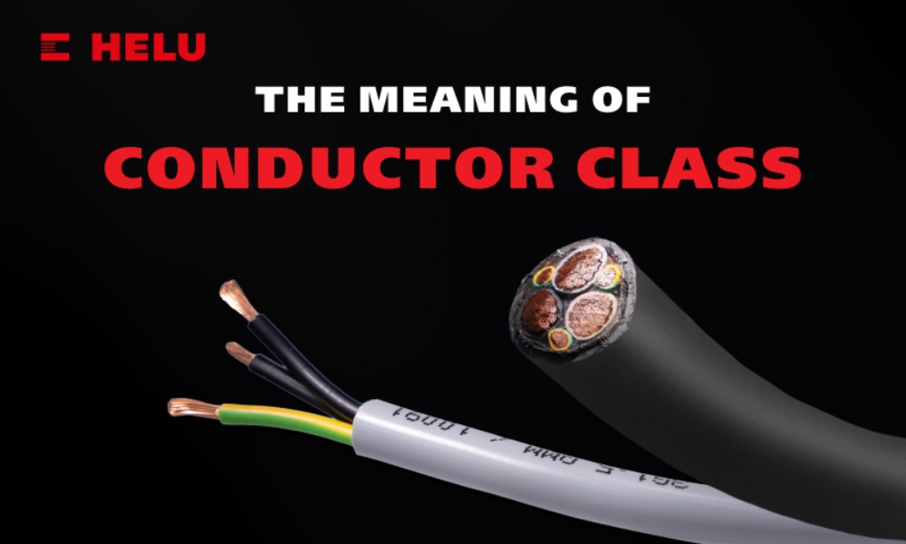 The meaning of conductor class – Conductor class acc. to IEC 60228