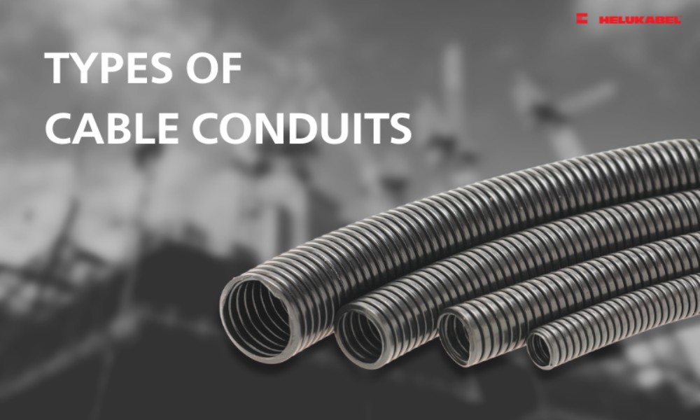 What are cable conduits? Types of HELUKABEL conduits and applications