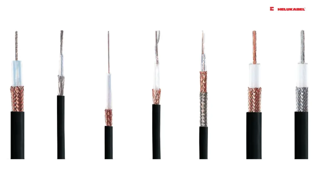 Halogen-Free RG coaxial audio cables