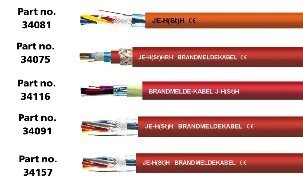 Một số sản phẩm cáp báo cháy của HELUKABEL