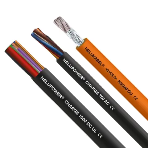 4. Cáp chậm cháy cho ứng dụng xe điện