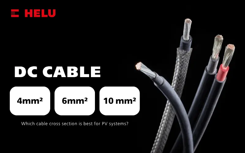 Cáp DC 4mm², 6mm², 10mm² hệ thống PV