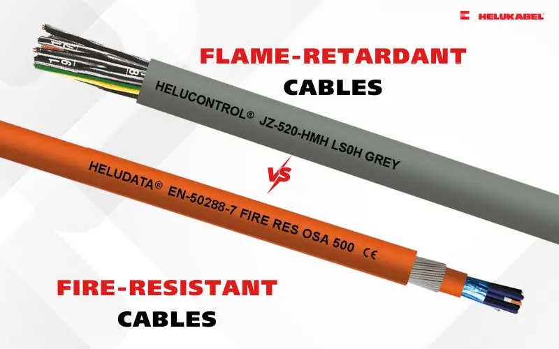 Cáp điều khiển chống cháy và chậm cháy