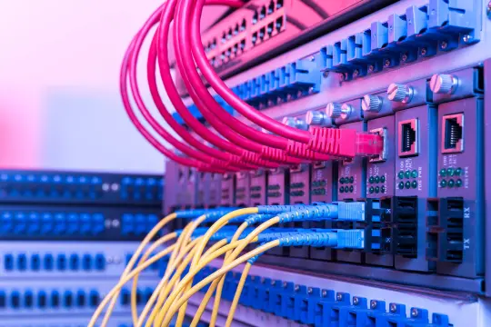 Fiber optic cables are the preferred choice for systems requiring ultra-high speed, large bandwidth, and long-distance data transmission with minimal signal loss