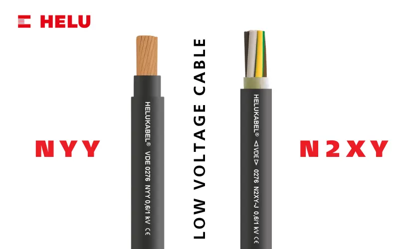 Cáp điện hạ thế NYY và N2XY: Phân biệt NYY-J, NYY-O, N2XY-J, N2XY-O