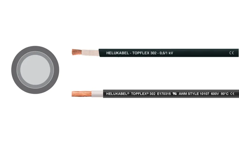 Cáp motor lõi đơn TOPFLEX® 302 / 302-UL 