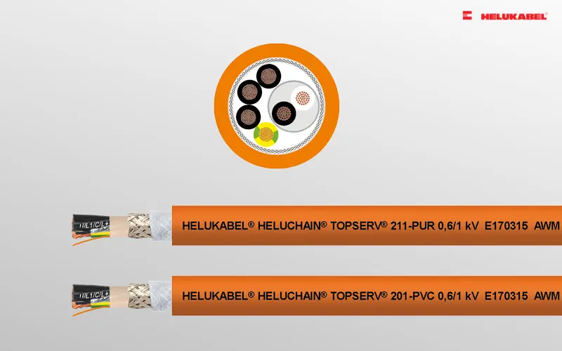 Cáp servo HELUCHAIN TOPSERV
