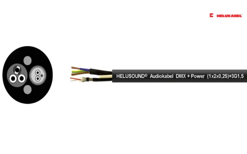 Dây tín hiệu âm thanh HELUSOUND® DMX+POWER