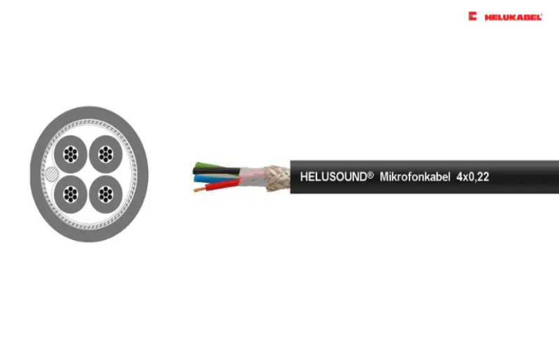 Cáp tín hiệu âm thanh chống nhiễu HELUSOUND® MICROPHONE CABLE PVC