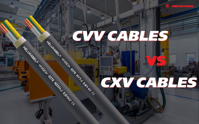 Dây cáp cvv và dây cáp cxv