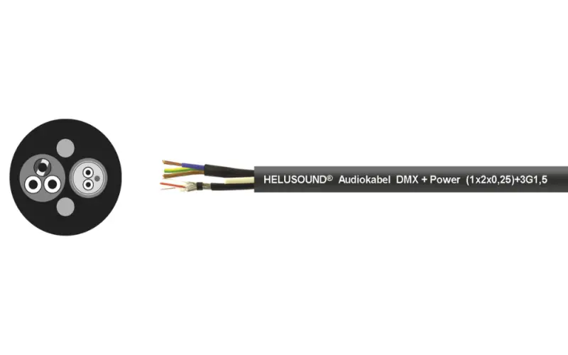 Dây tín hiệu âm thanh HELUSOUND® DMX+POWER