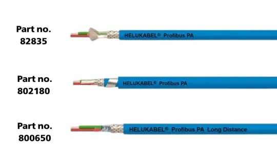 Dây cáp bus Profibus PA đạt tiêu chuẩn ATEX của HELUKABEL