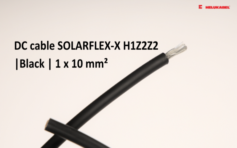 Dây cáp DC SOLARFLEX-X H1Z2Z2-K | Black | 1 x 10 mm²