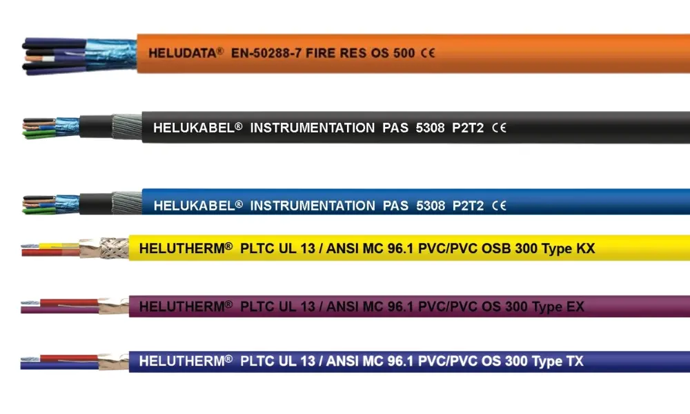 Một số sản phẩm cáp tín hiệu đo lường cho ngành công nghiệp khai thác dầu khí