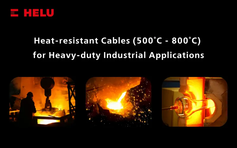 Dây điện chịu nhiệt 500°C – 800°C: Ứng dụng trong lò nung, nhà máy thép và công nghiệp nặng