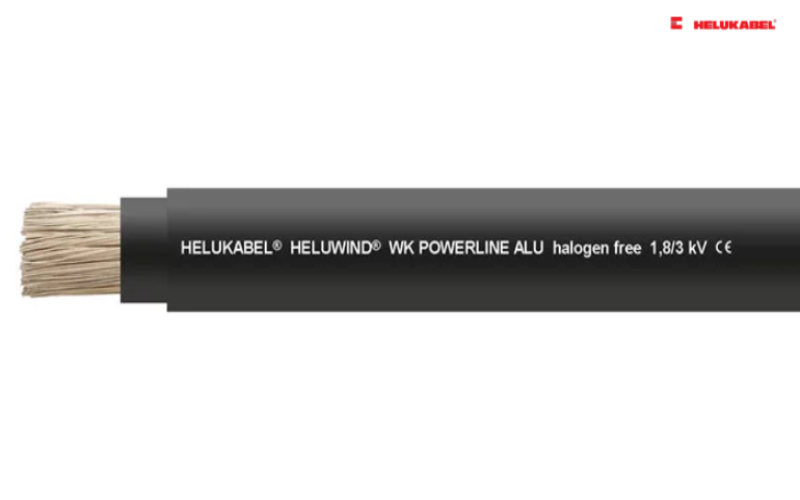 HELUWIND® WK POWERLINE ALU HALOGEN-FREE 1,8/3 kV