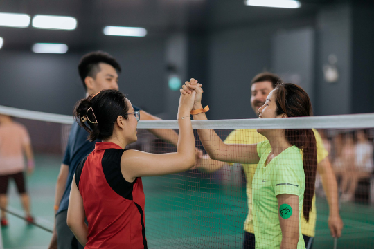 GBA Badminton Tournament 2022 took place in an exciting atmosphere with more than 80 players.