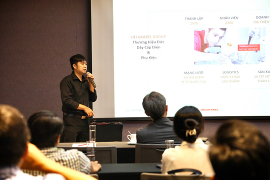Anh Lê Trần Chinh, Business Development của HELUKABEL Việt Nam.