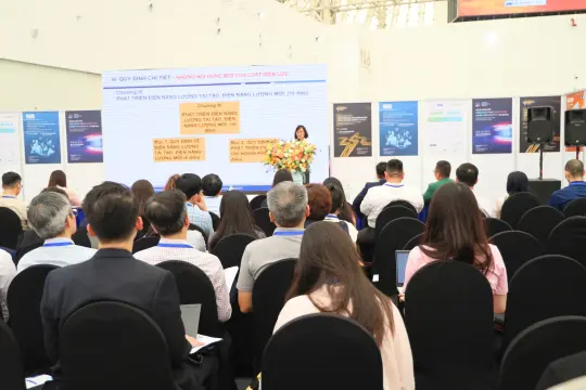 Một hội thảo tại Triển lãm Mining Vietnam 2026