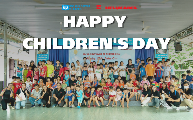HELUKABEL Việt Nam tổ chức lễ Quốc tế Thiếu nhi tại Làng trẻ em SOS Gò Vấp
